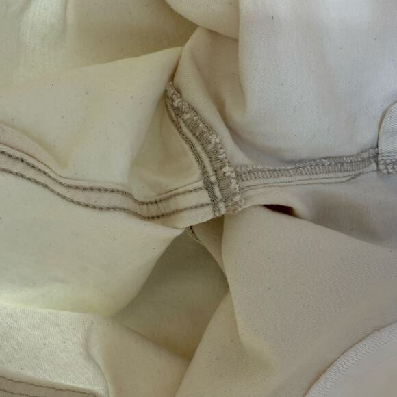 Madewell Jeans Women's 28 (6) Cream 90s Straight Leg High Rise Fit Summer EUC - Picture 9 of 14